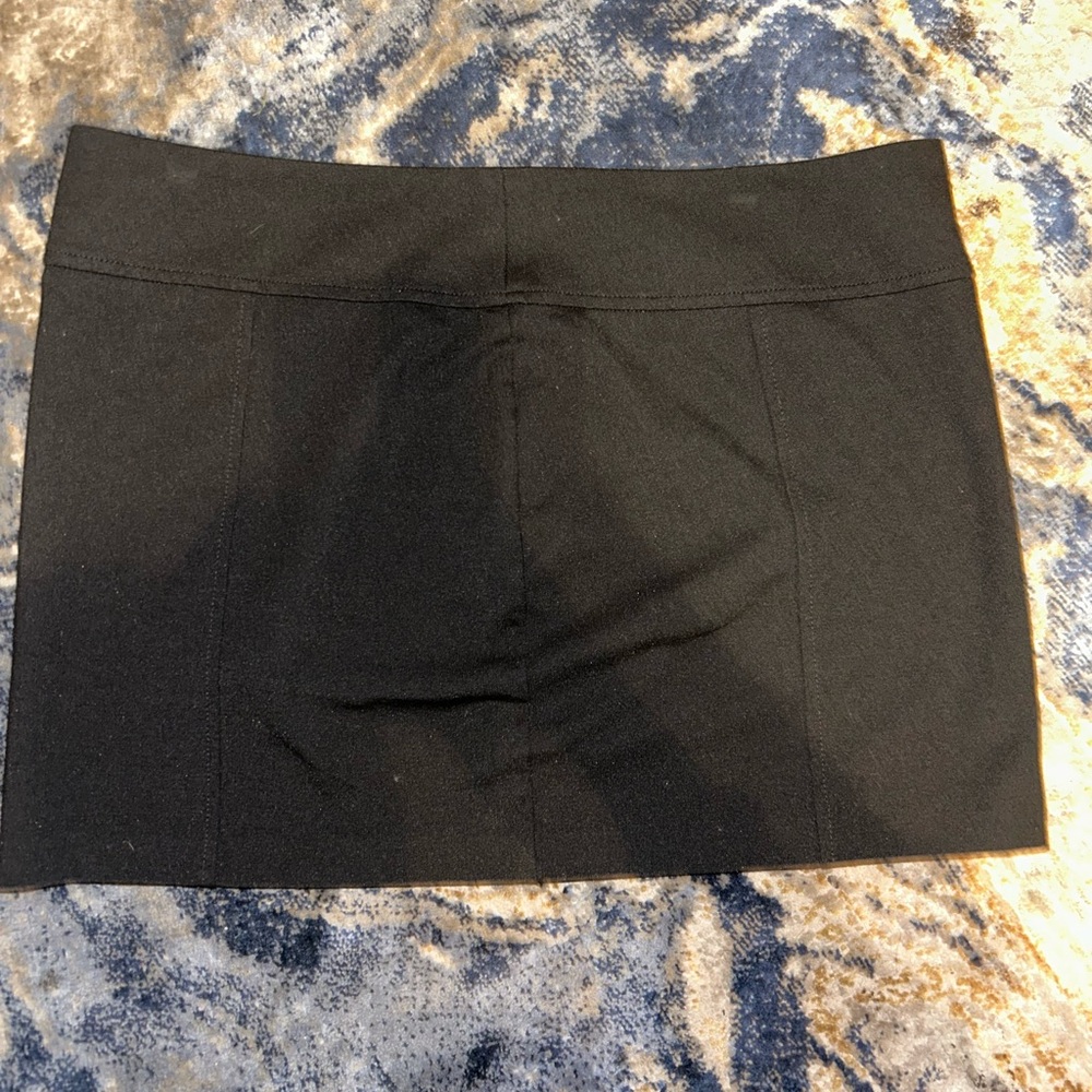Express Black Mini Skirt